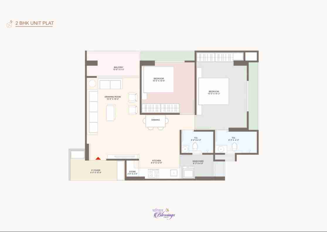 2 BHK 1548 sq.ft.